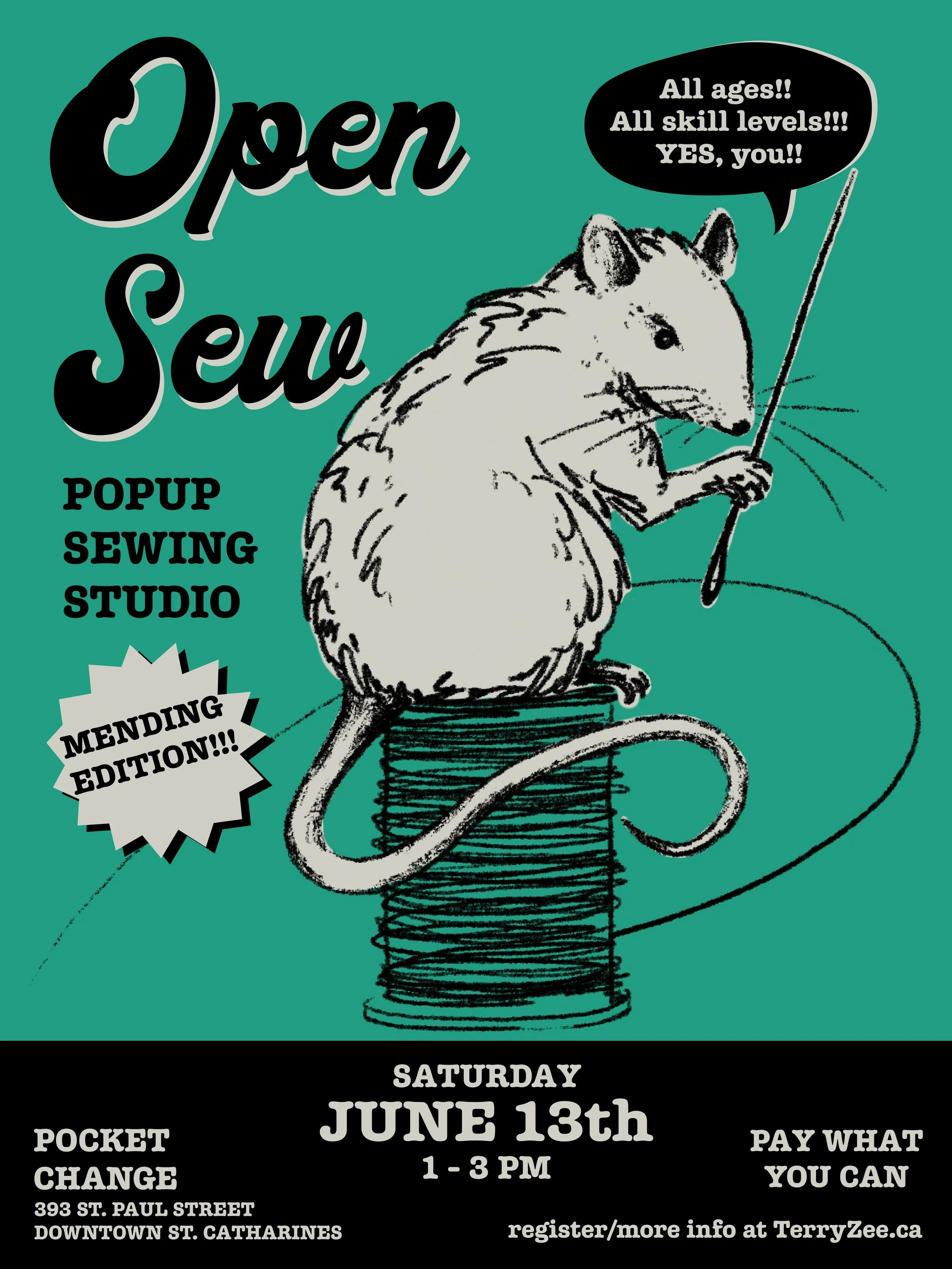 Open Sew - Mending Edition!