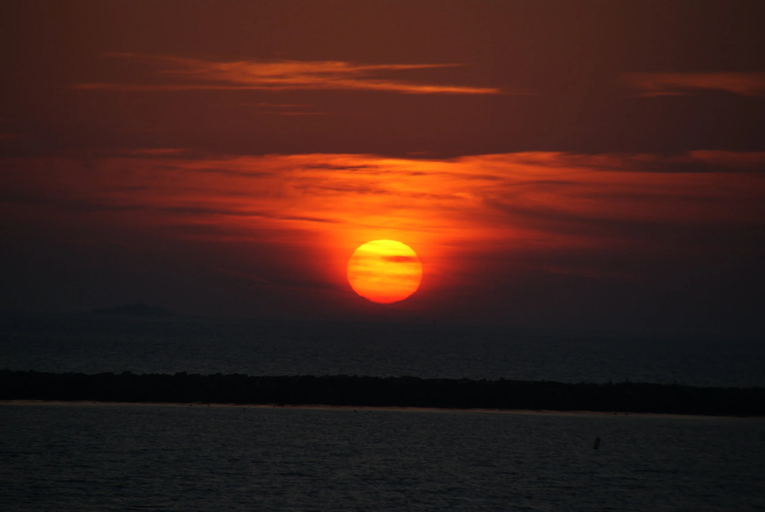 November Sunset in Stonington
