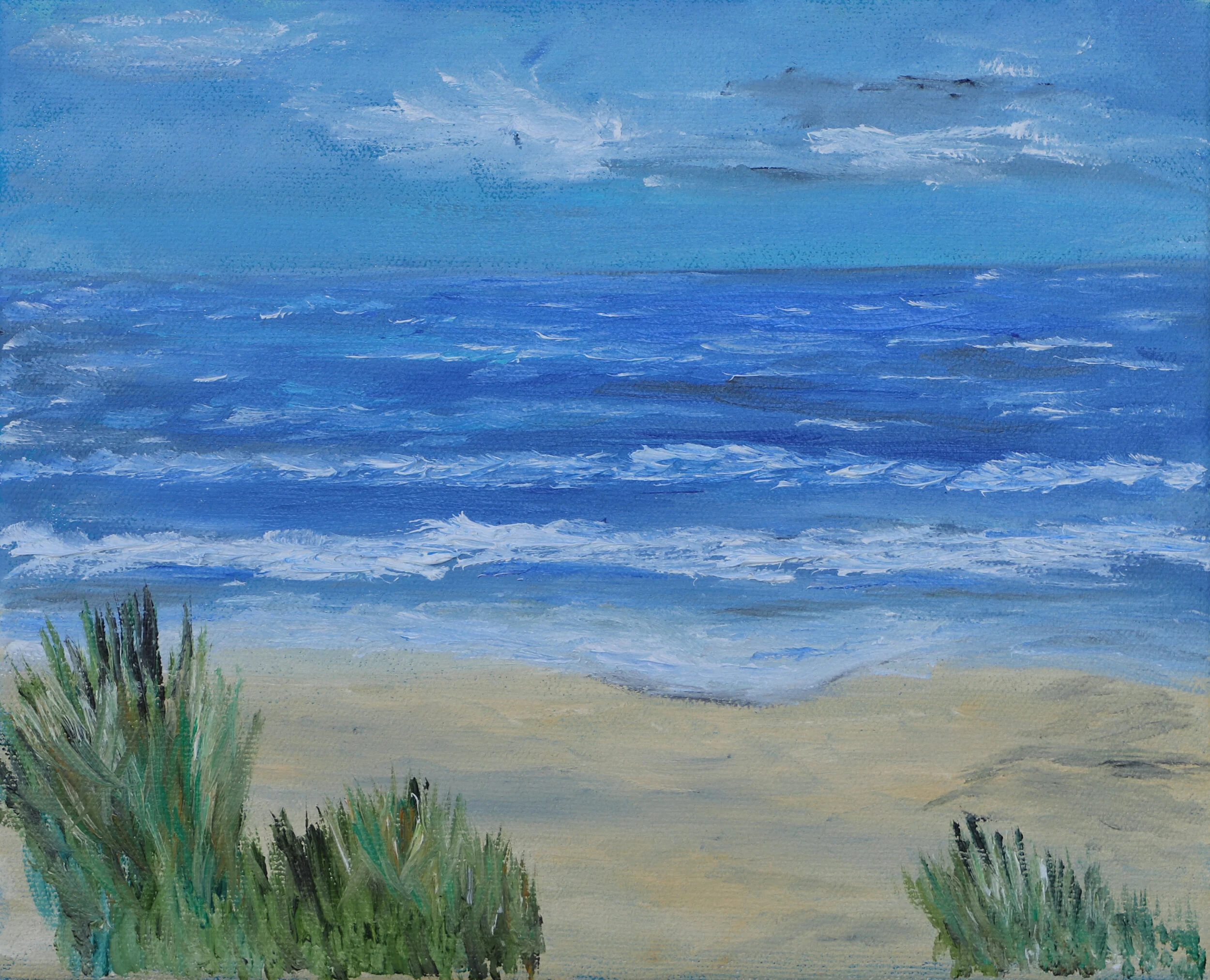 Beach Study 1 10 x 8 oil on canvas $200