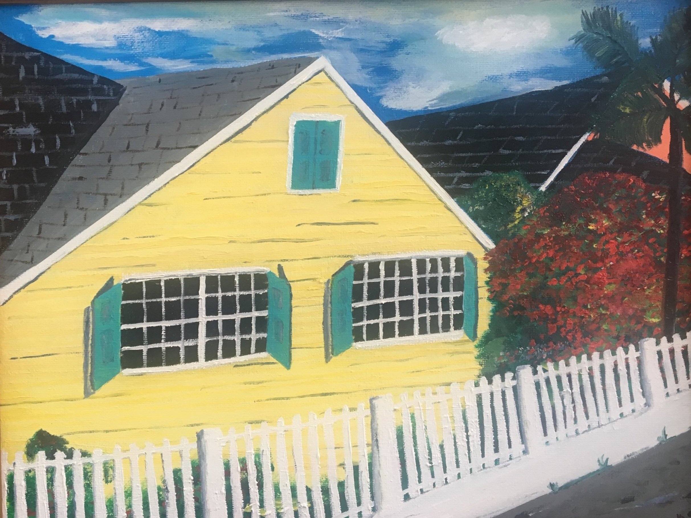 Bahamas Day Oil on Canvas 10x12  $400 SOLD