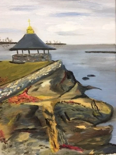 Manor Point 10 x 12 Oil on Canvas $200