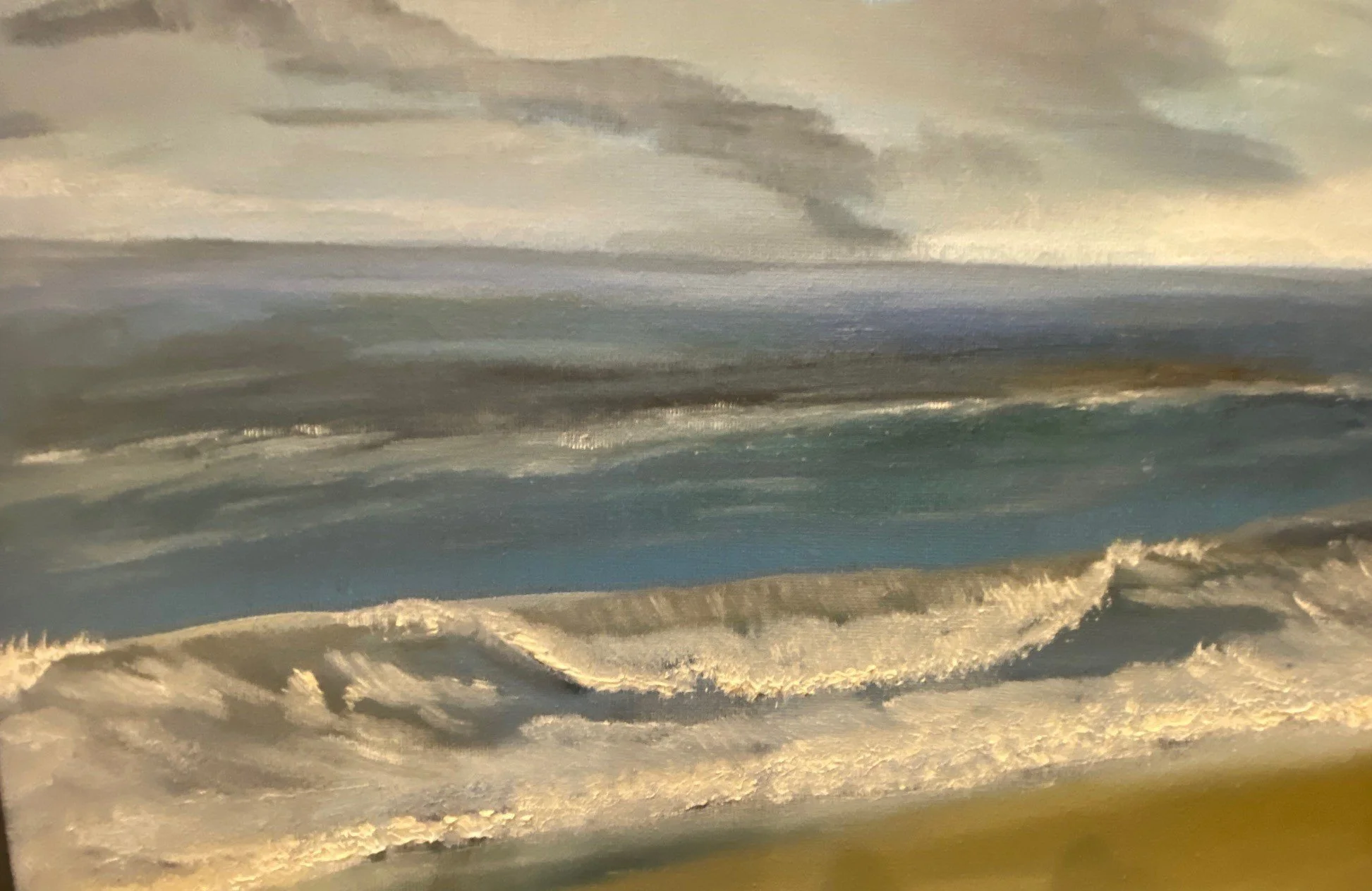 Coming In  Oil on Canvas 10 x 14 $300