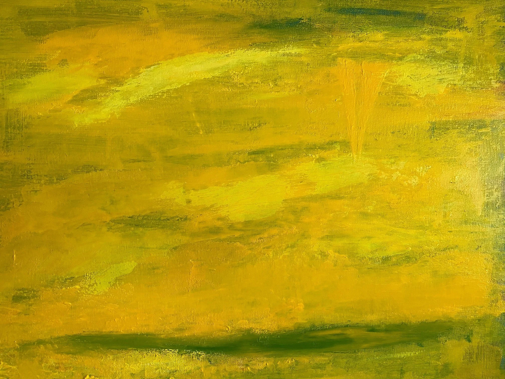 Moody Yellow  Oil on Canvas 18 x 24   $900
Sold