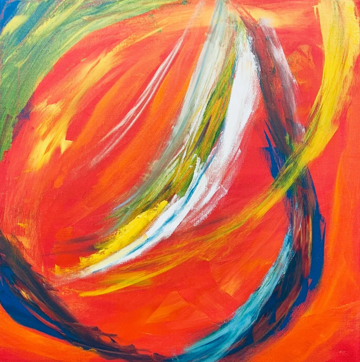 For Jane 14 x 24 acrylic $750 SOLD