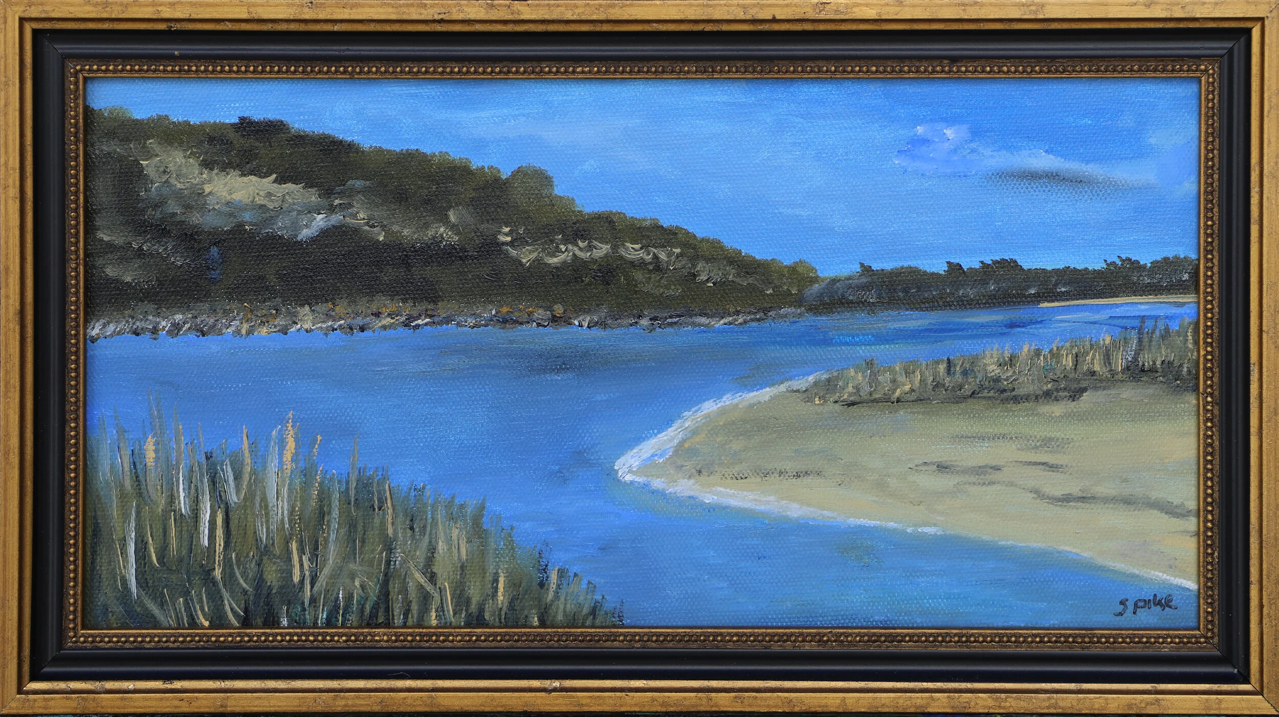 Meander 12 x 6 oil on canvas $250