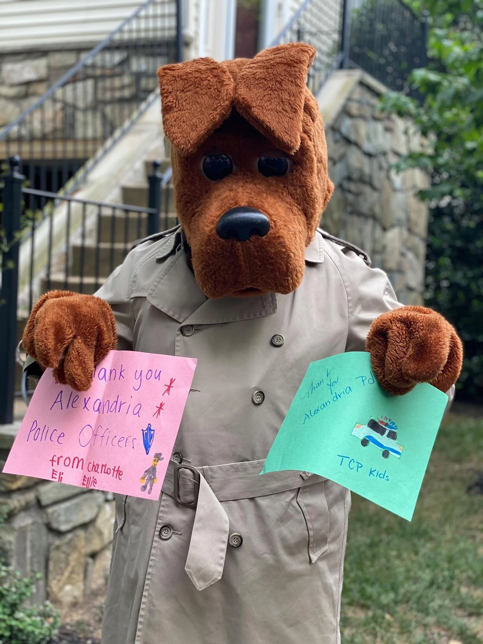 Officer McGruff at National Night Out