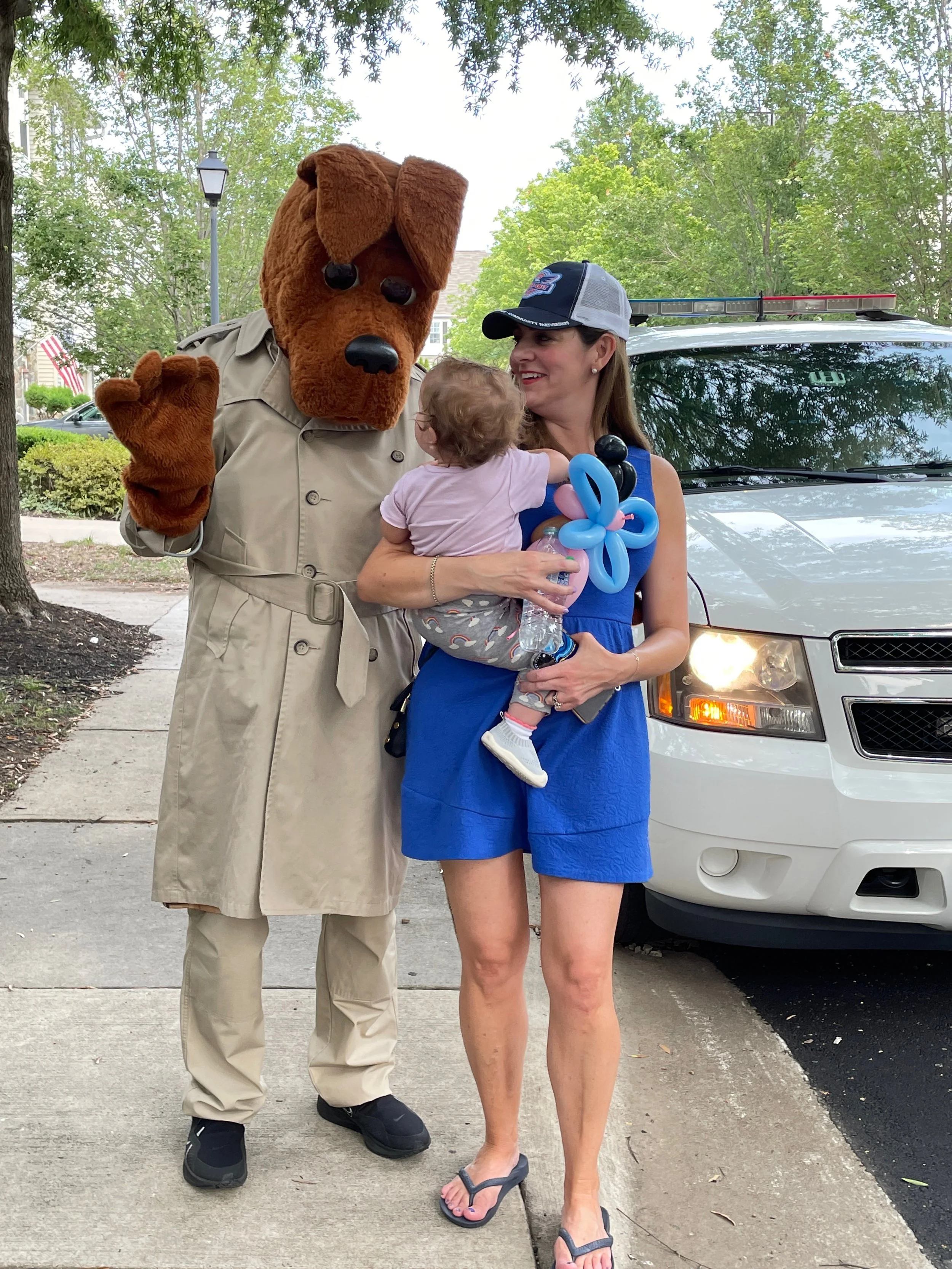 McGruff The Crime Dog Visits TCP - National Night Out