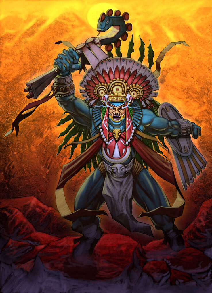 Huitzilopochtli, god of war and sun — Flo's History