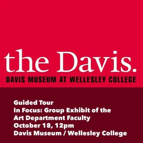 Join us for a Guided Tour at the Davis Museum with David Teng Olsen.
In Focus highlights the creative range of practices among professional artists on the Wellesley College faculty, presented in photography, painting, collage, sculpture, book arts,