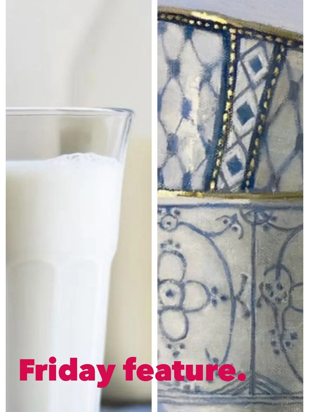 A special Friday feature today, showing the work of artists Olga Antonova @olgaigorantonova and Beth Halton @bethgaltonstudio 

Olga Antonova, Russian born and Boston based, is known for exceptionally elegant paintings of dishes,teacups, plates, and 