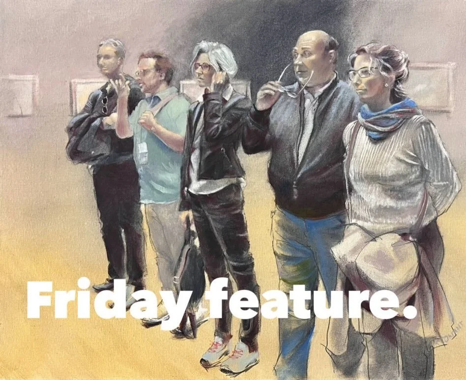 Friday feature. We are happy to share the work of Kristin Conant @conant.kristin today. 
Kristin is an experimental artist who uses a wide range of materials to create her art. Her primary mediums are oil paint and acrylic, but other mediums, such as