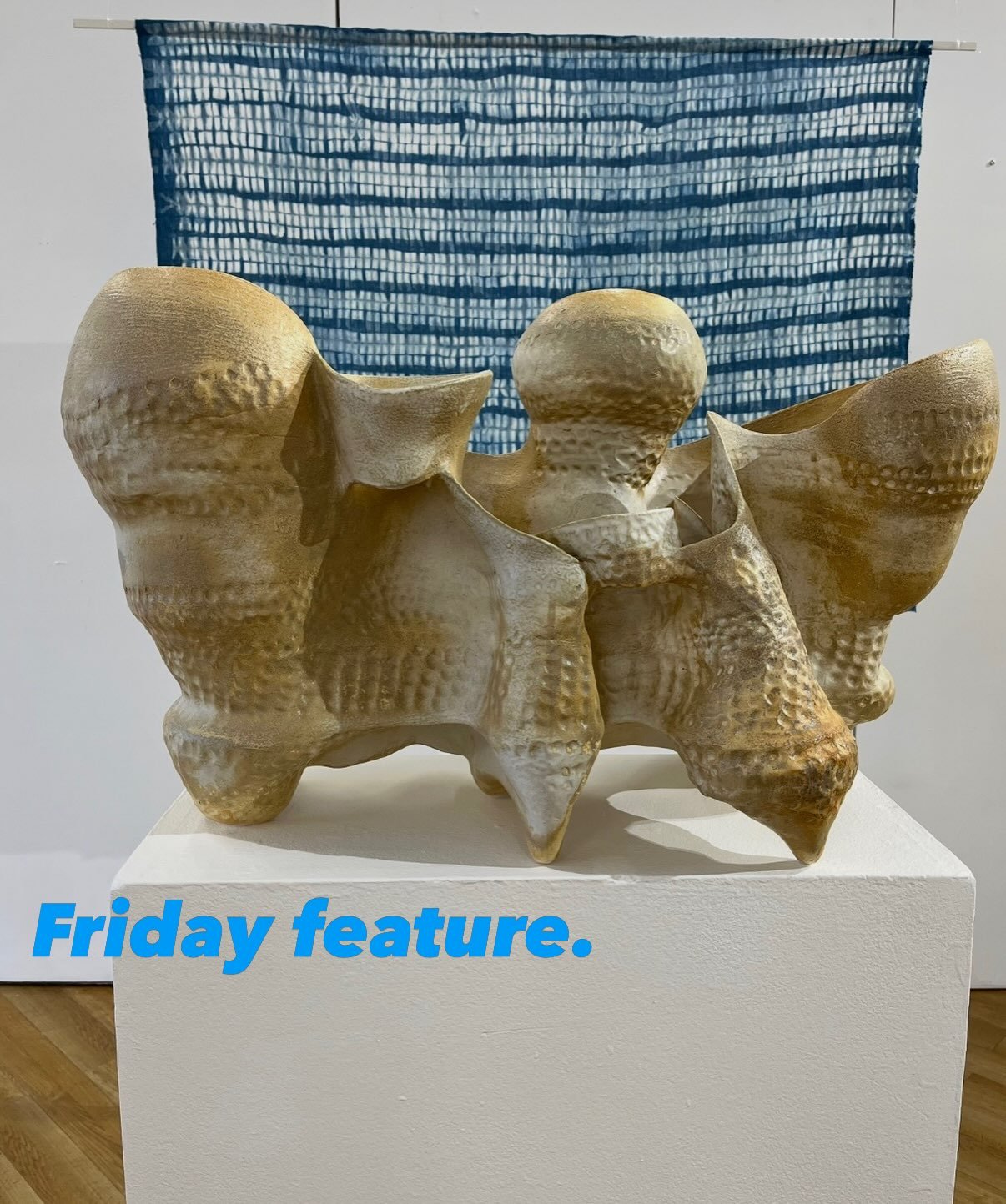 Friday feature. We are excited to introduce you to Jenny Peace @jhowepeace 

&ldquo;I am a ceramic artist who coil-builds large-scale sculptural forms and vessels inspired by the inner landscape of memory and emotion as well as the outer landscape of