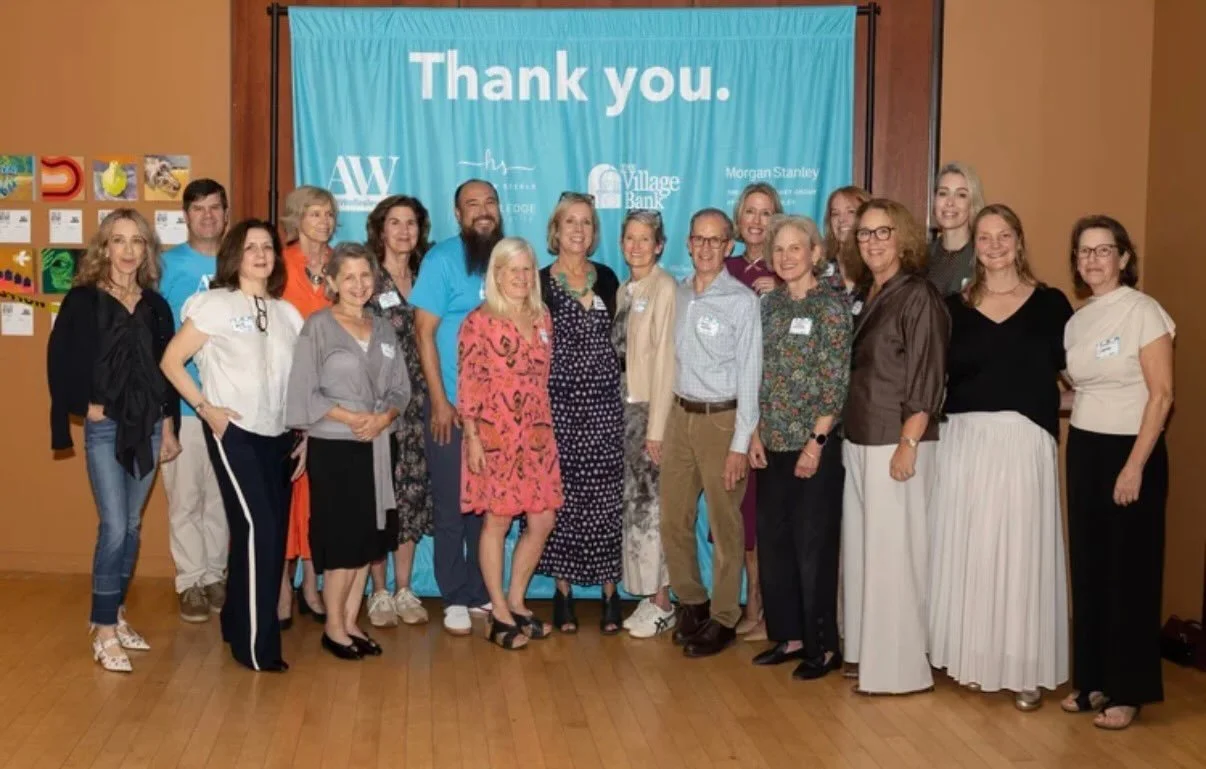 Thank you, thank you, thank you! 
Our third Small Art, Big Party was a huge success!  Our sincere thanks to all of you who so generously donated artwork, time and financial support for the event.
More than 100 artists contributed over 160 pieces and 