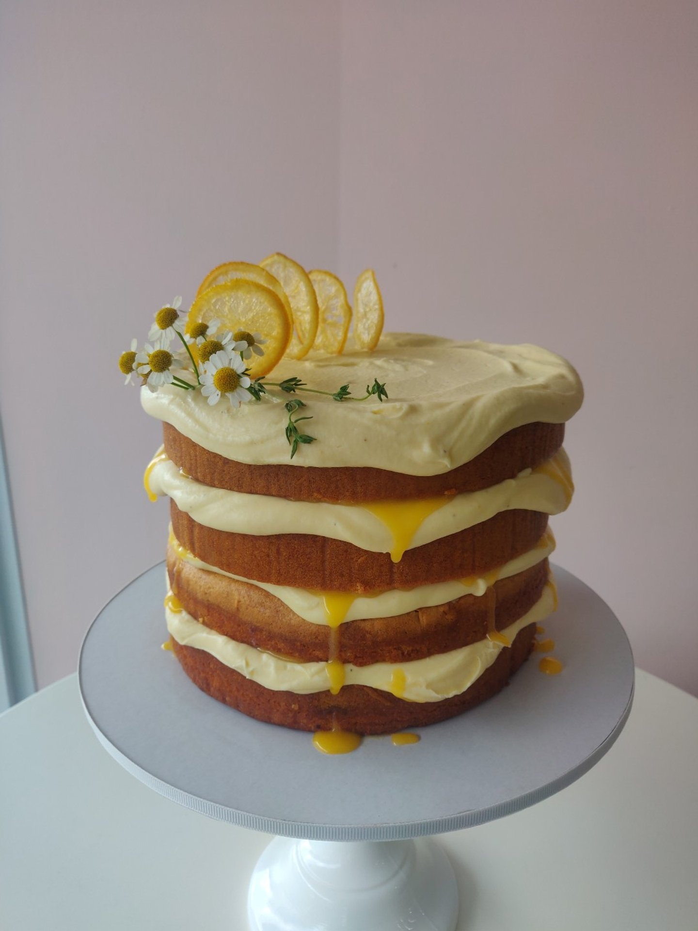 Lemon Mousse Cake - Ecakes