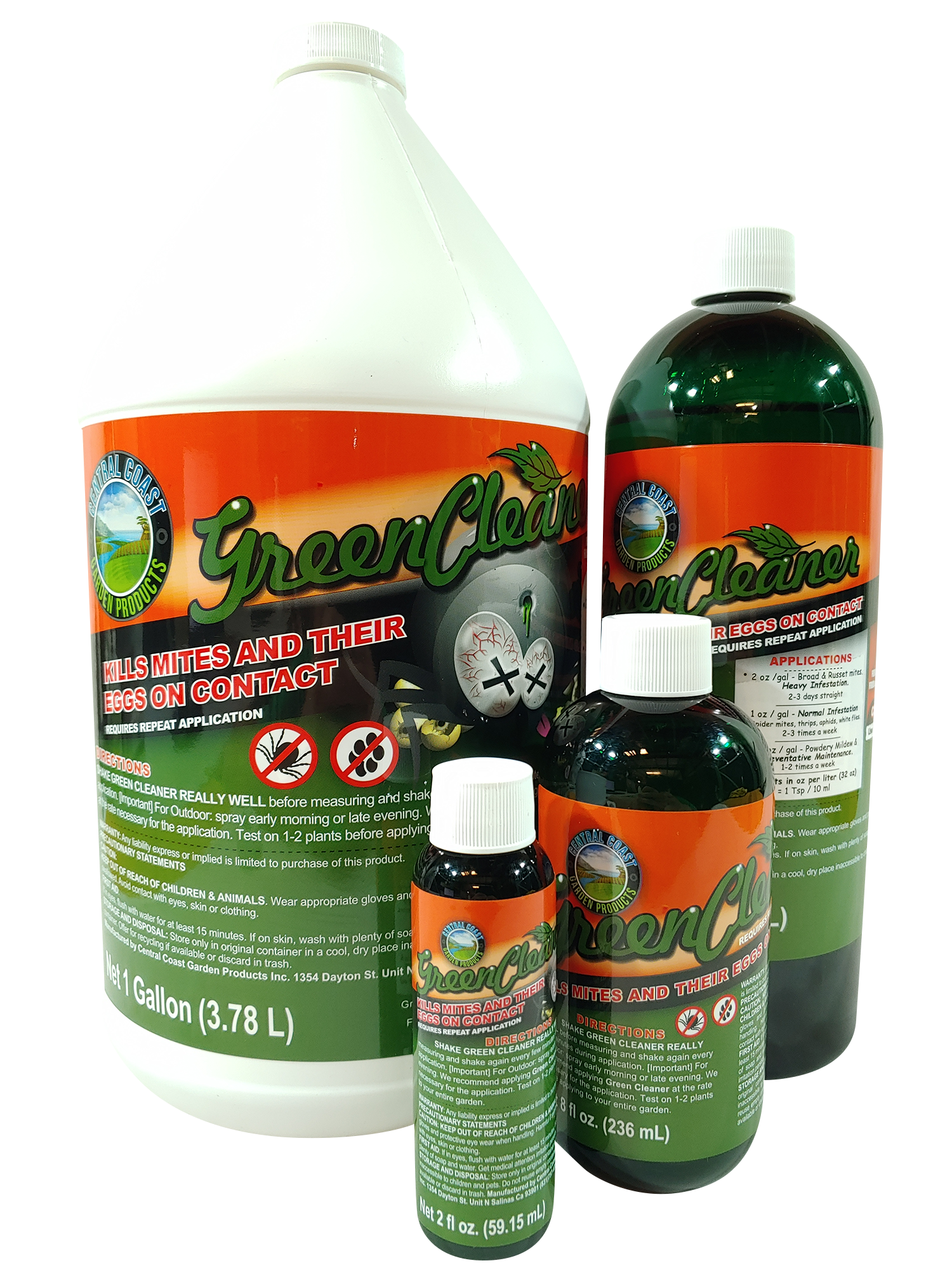 Stop-Kill-Control Spider Mites, Green Cleaner