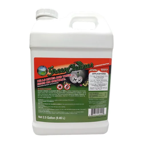 Green Cleaner 2.5 gallon container
