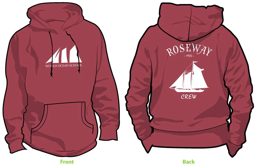 Legacy Roseway Crew Hoodie - Adult Size