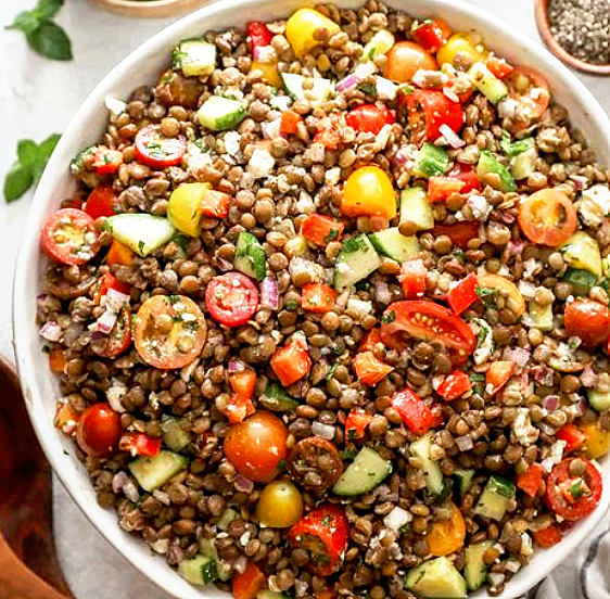 Greek Lentil Salad