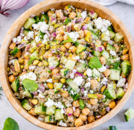 Meal Prep Salad, Jennifer Aniston Salad