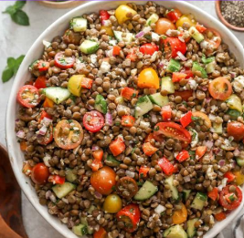 Greek Lentil Salad