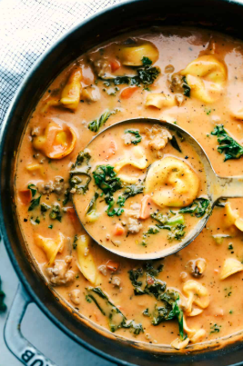 Cozy Tortellini and Sausage