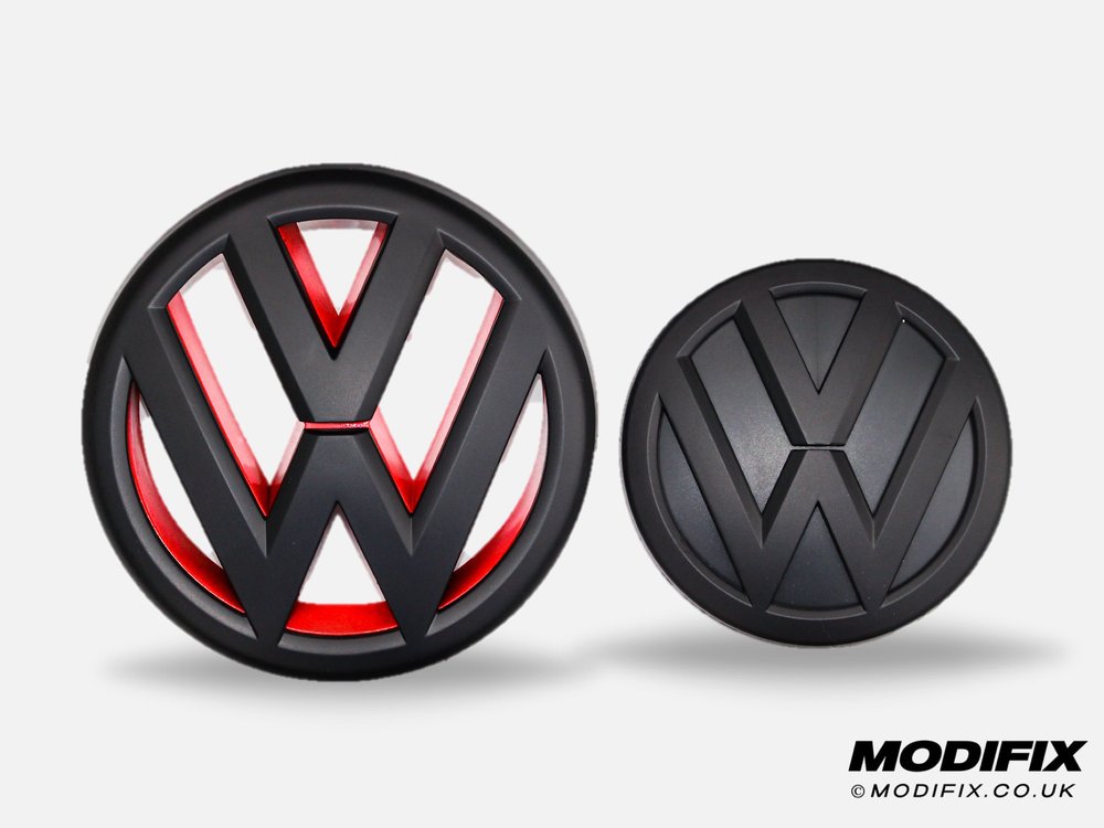 Barber hul smykker VW Jetta MK6 Super Gloss Black Front + Rear Emblem Badge 2011-2014 Gti R  Line — MODIFIX Car Modifications