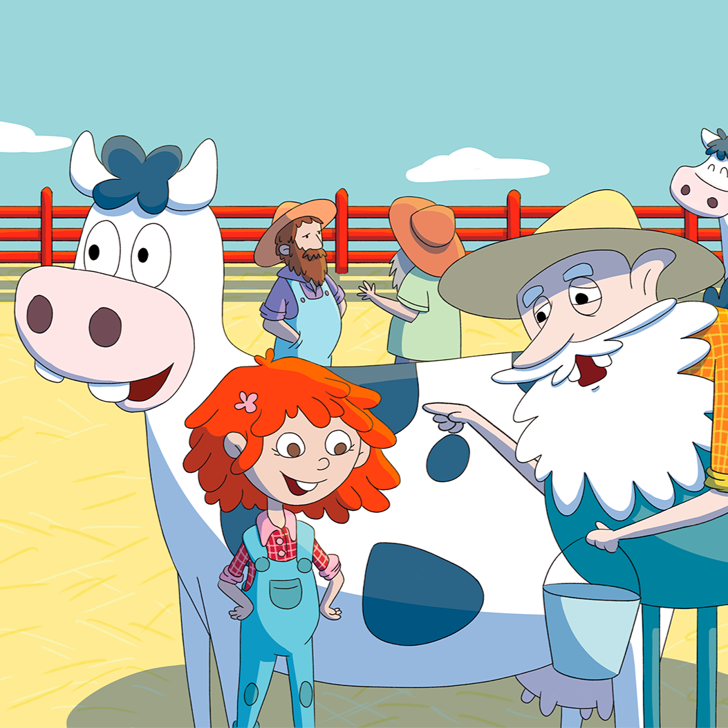 I want more milk children book illustrated by Maria Mars