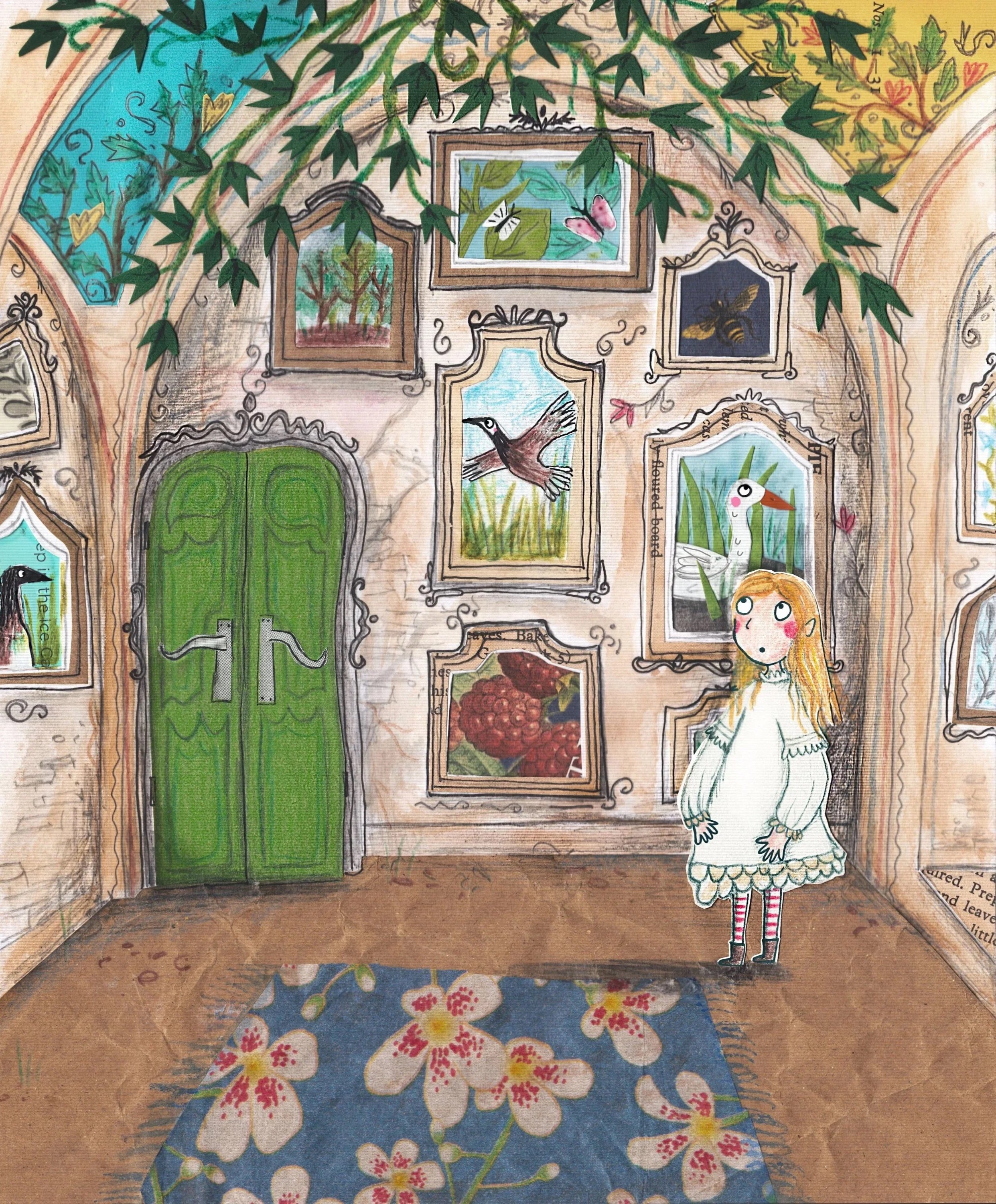 The Forgotten House  | Collage