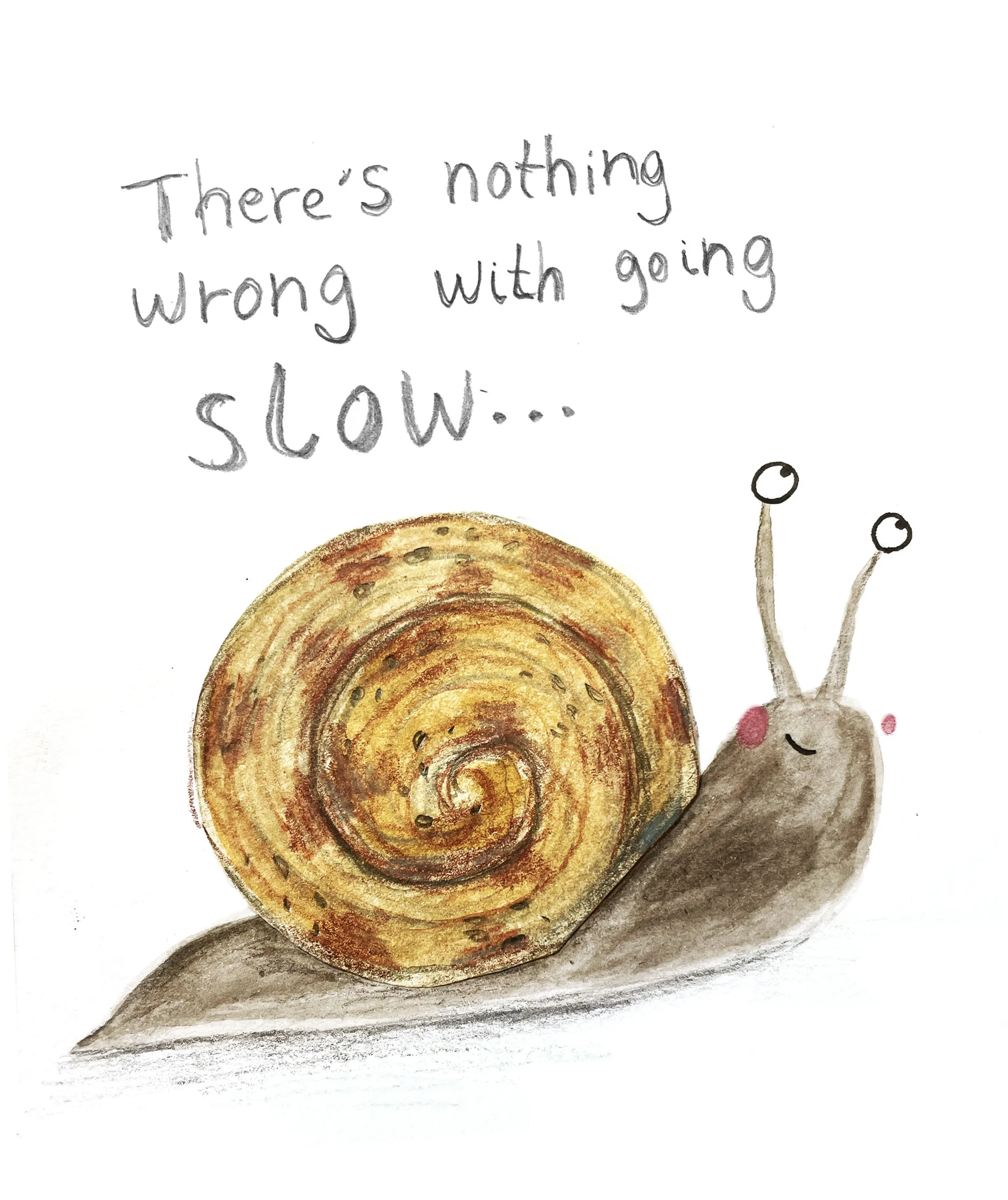 “There’s Nothing Wrong with going slow…” | Collage
