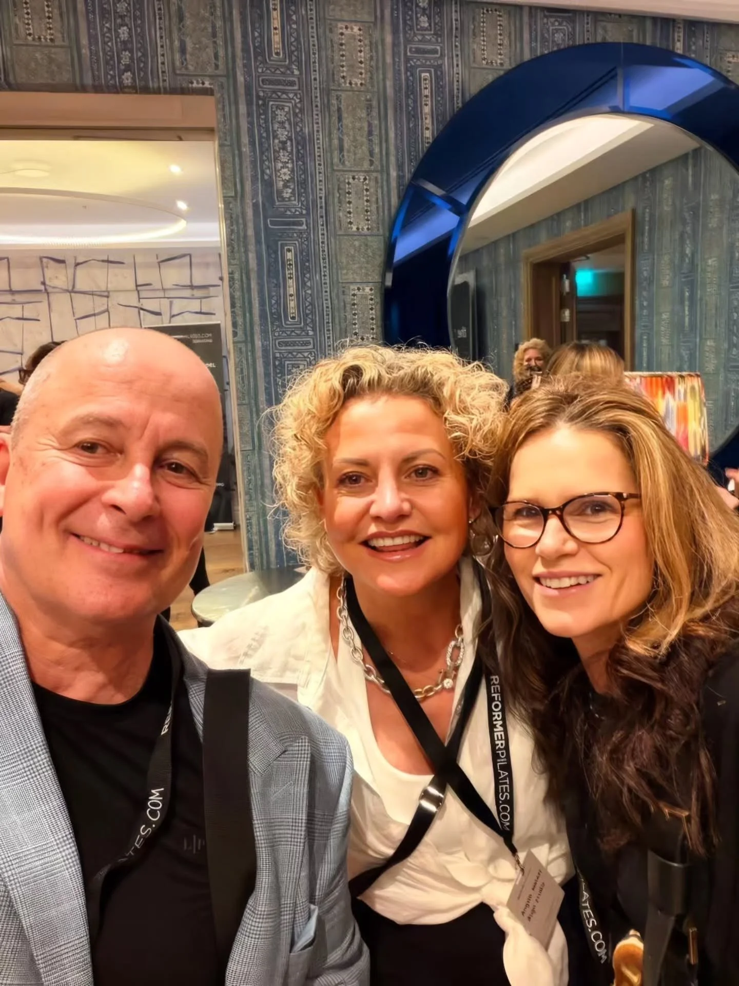 What an inspiring day at The Reformer Pilates Summit in London.

Angela had the opportunity to connect with some of the most respected names in the Pilates industry, including Michael King, founder of MK Pilates, Lisa Lamberti from BASI Pilates Wimbl