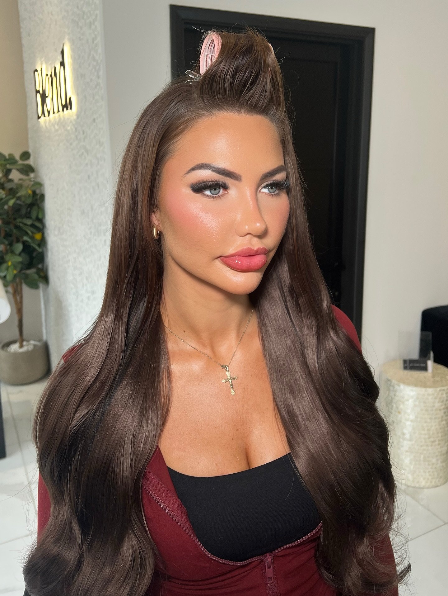 Serving full glam ✨ - hair by the best @alicesweeneyhair 🫶🏻
.
.
.
#blend #blendmakeup #sidcupmakeupartist #kentmakeupartist #makeupoftheday