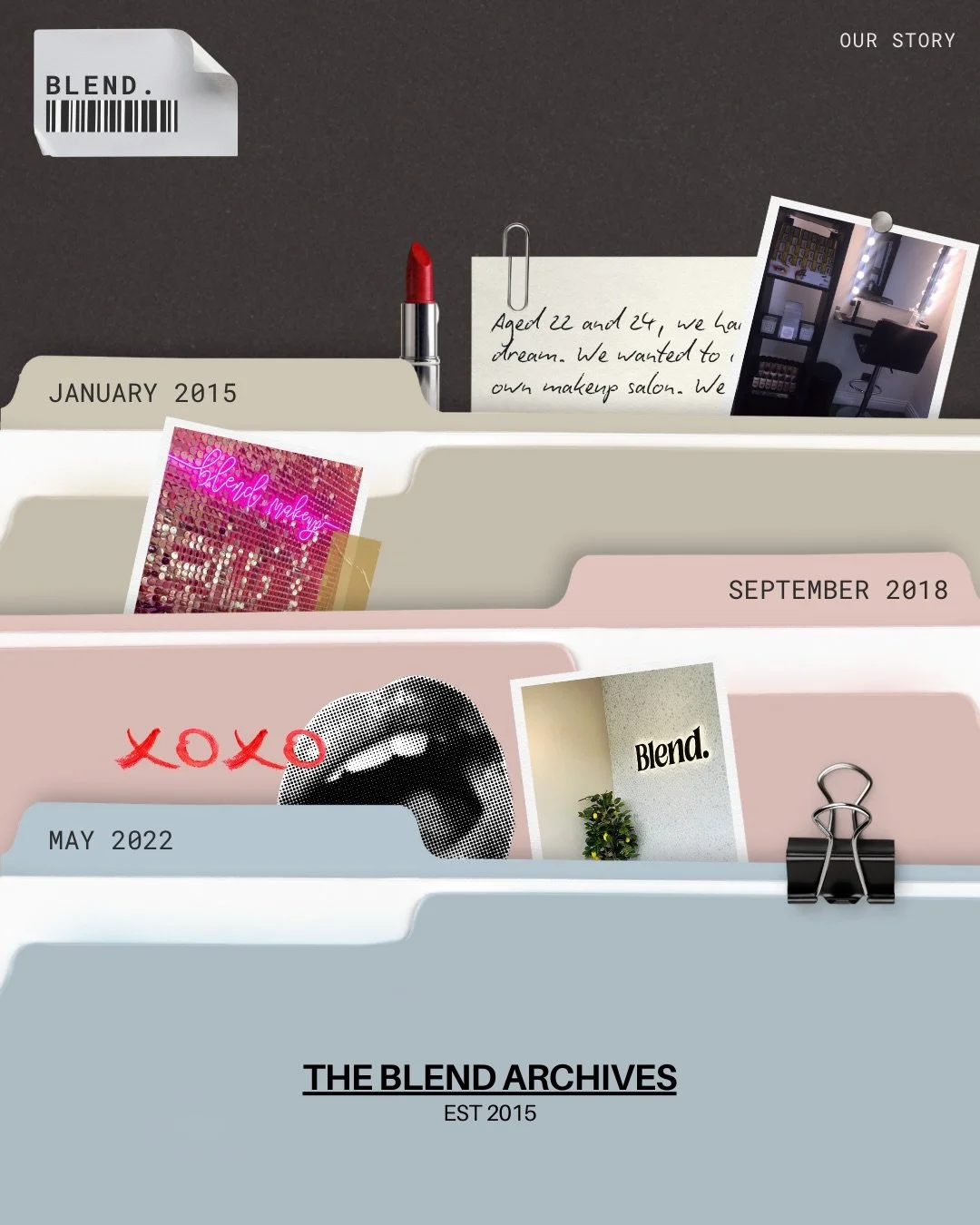 The Blend Story ✨ The only time you should ever look back is to see how far you have come 🫶🏼