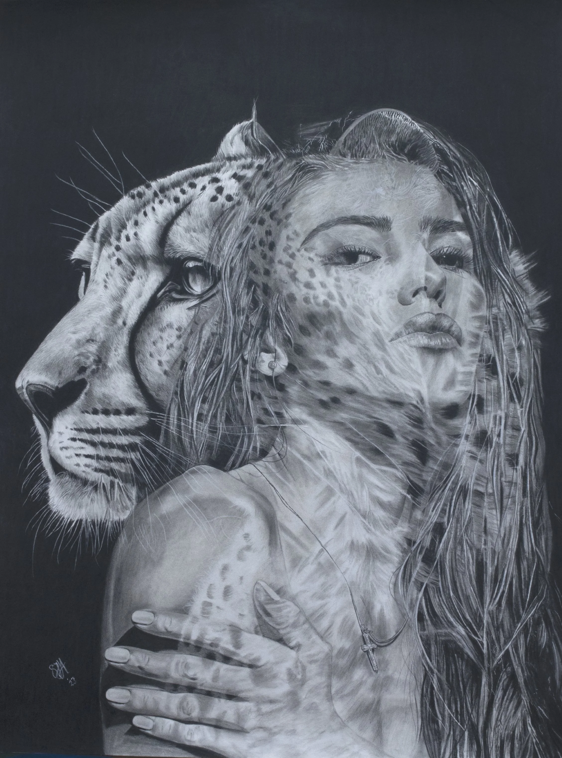 UNTAMED - SOLD

This artwork was inspired by author Glennon Doyle's incredible book,'Untamed'. If you've read it, you'll know, and if you haven't, you simply must!
This piece invites you to explore your inner self, free from external influences and s