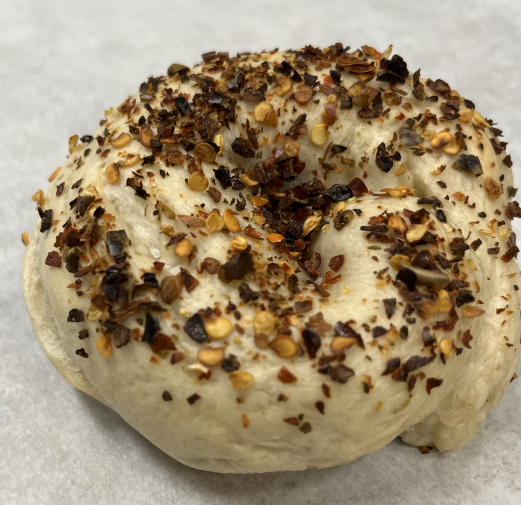 Crushed Red Pepper Bagel