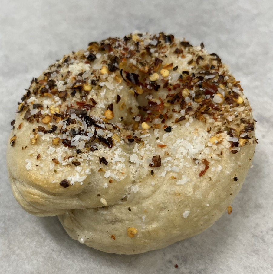 Salt & Crushed Red Pepper Bagel