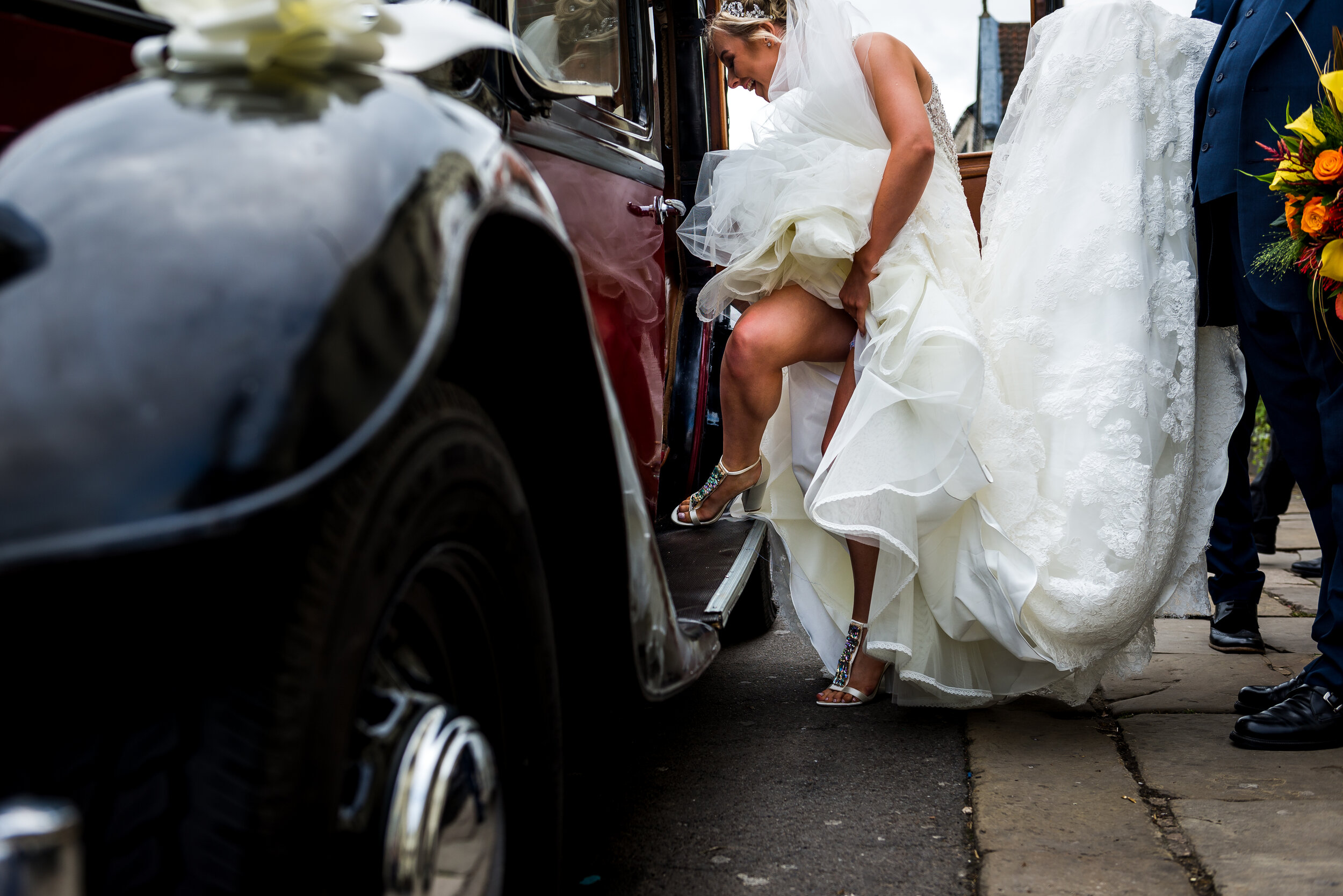 big wedding dress, Yorkshire wedding