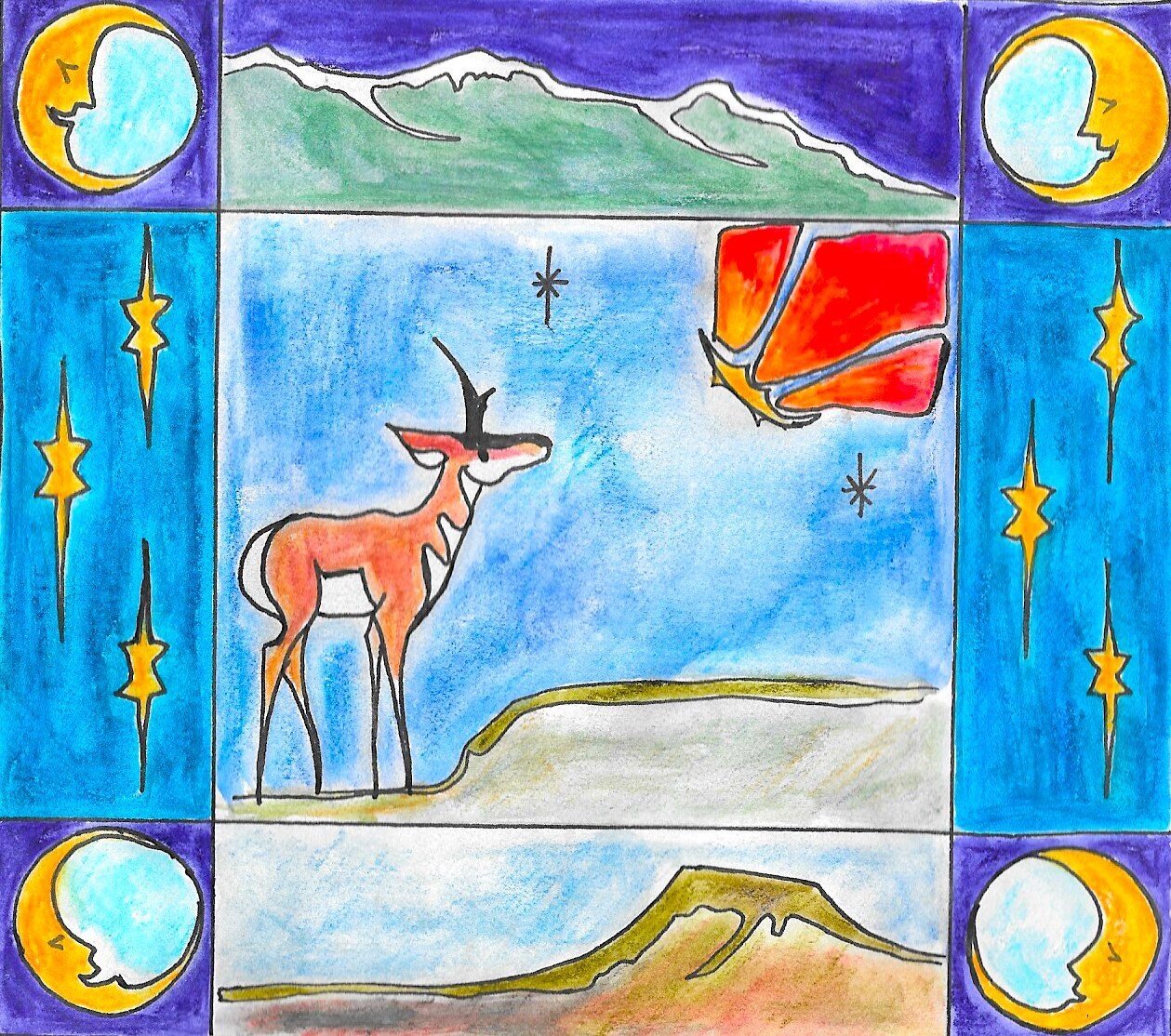 Pronhorn loves Shooting Star