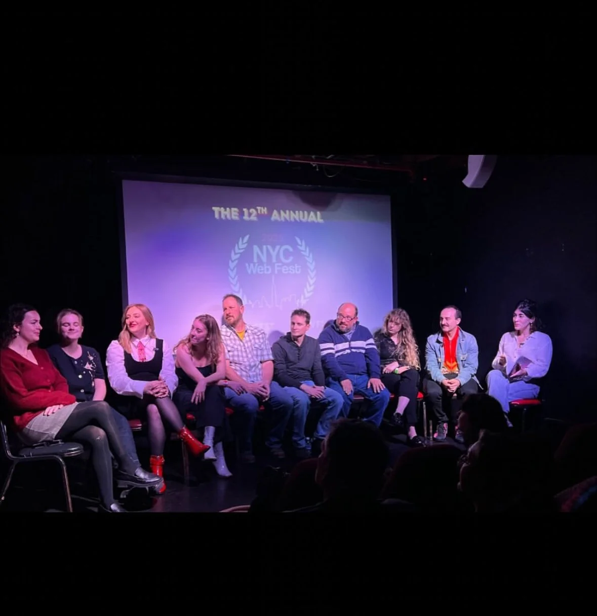 Julia spoke on the Modern Day Comedy Panel at NYC Web Fest
