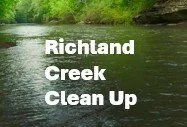 SPNA Richland Creek Clean-up Event 