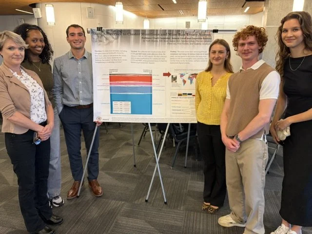 Student Team Publicizes New Data On Strength of Cluster Bomb Treaty