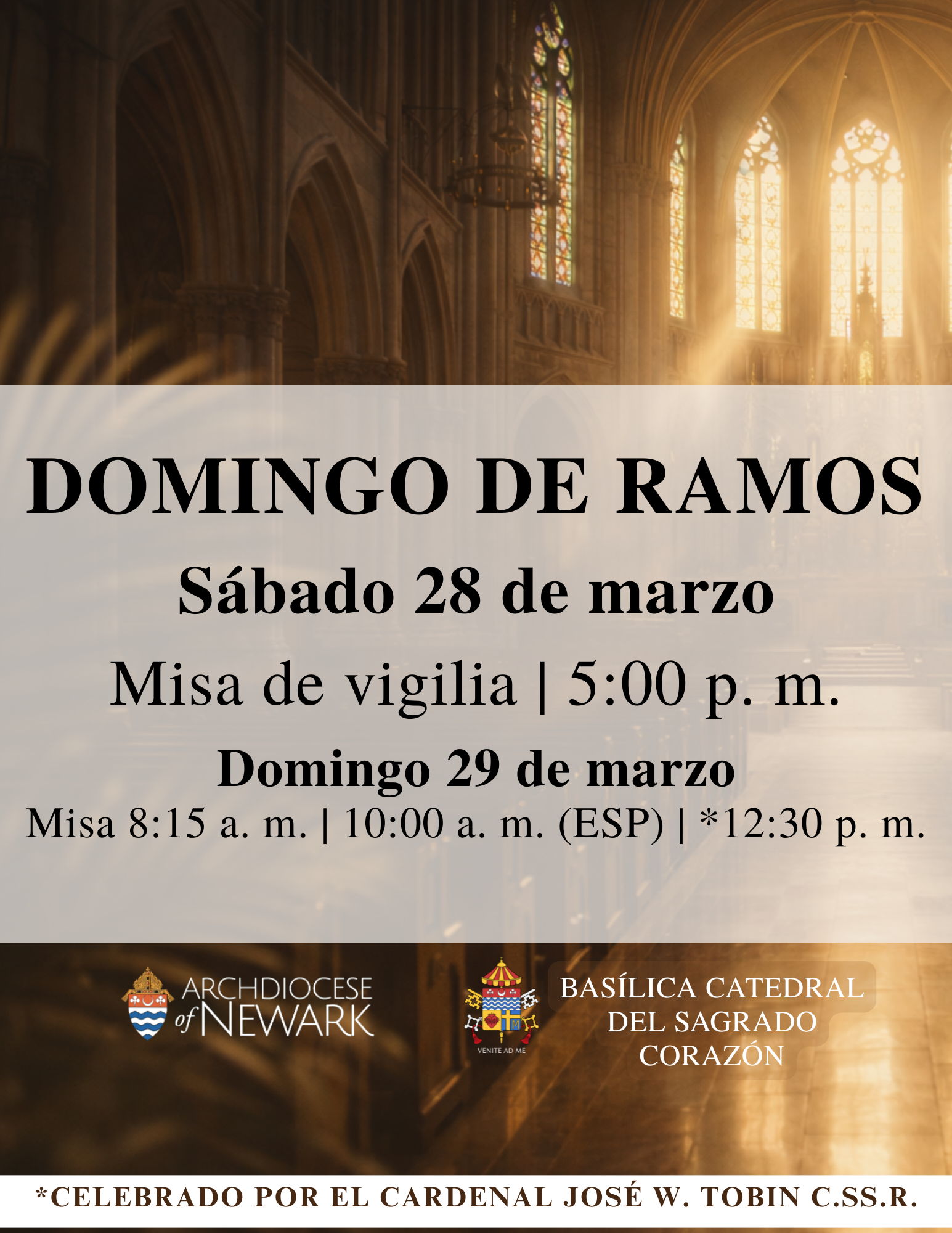 Holy Week — Cathedral Basilica of the Sacred Heart