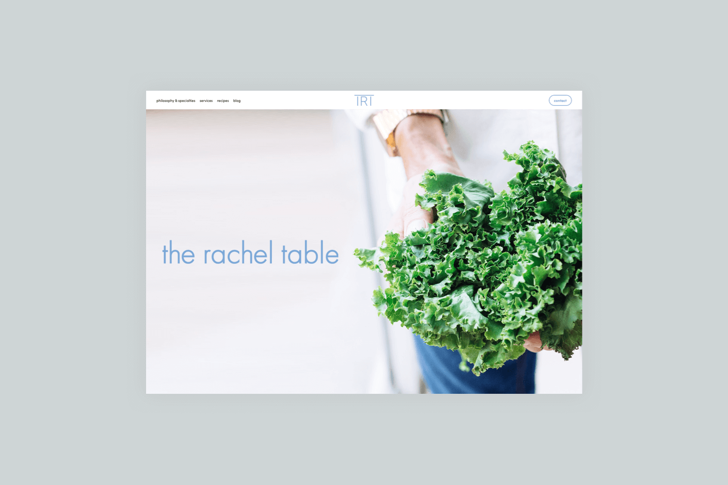 The Rachel Table: Branding + Website Design