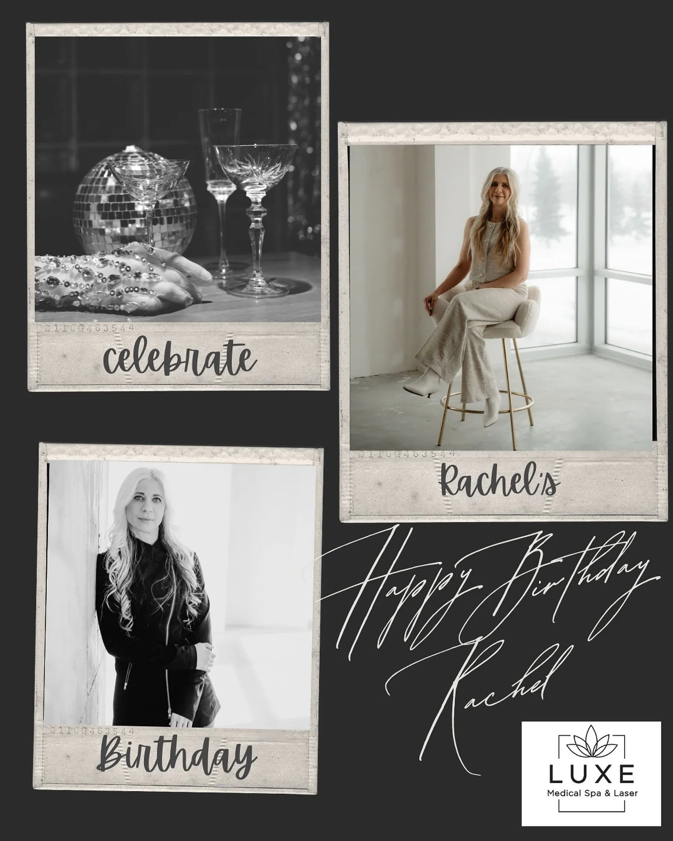 Join us in wishing the happiest of birthdays to our amazing Rachel!