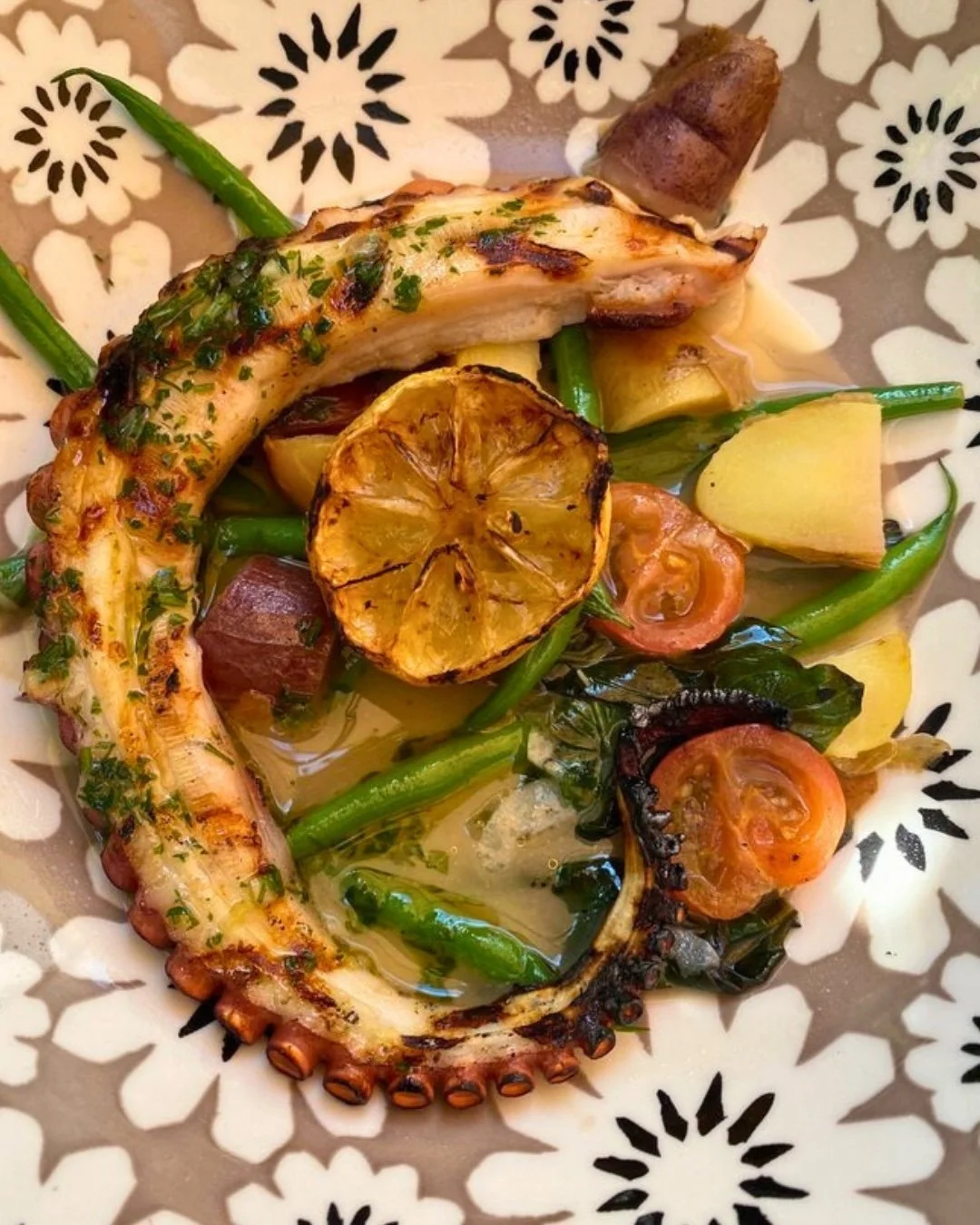 Cinque Terre West Grilled Octopus Salad