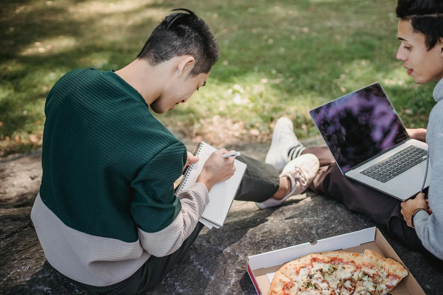 Students finding balance between academic responsibilities and personal well-being.