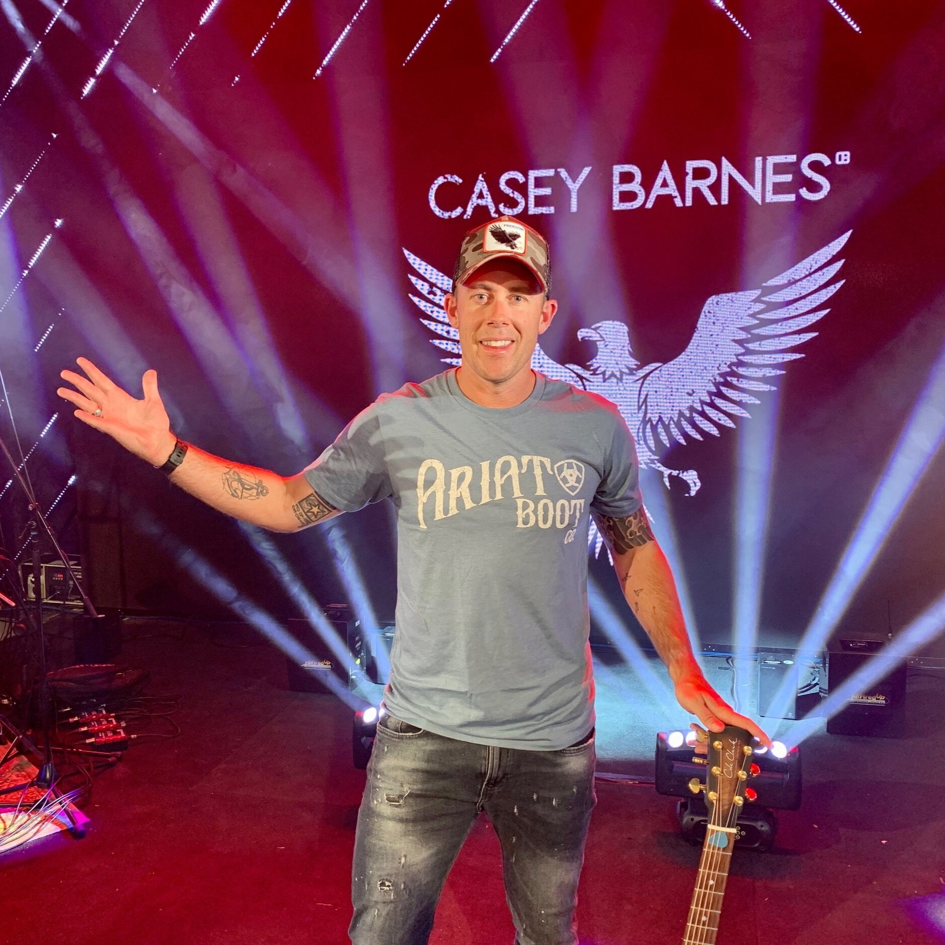 Casey Barnes x Ariat - album launch live stream