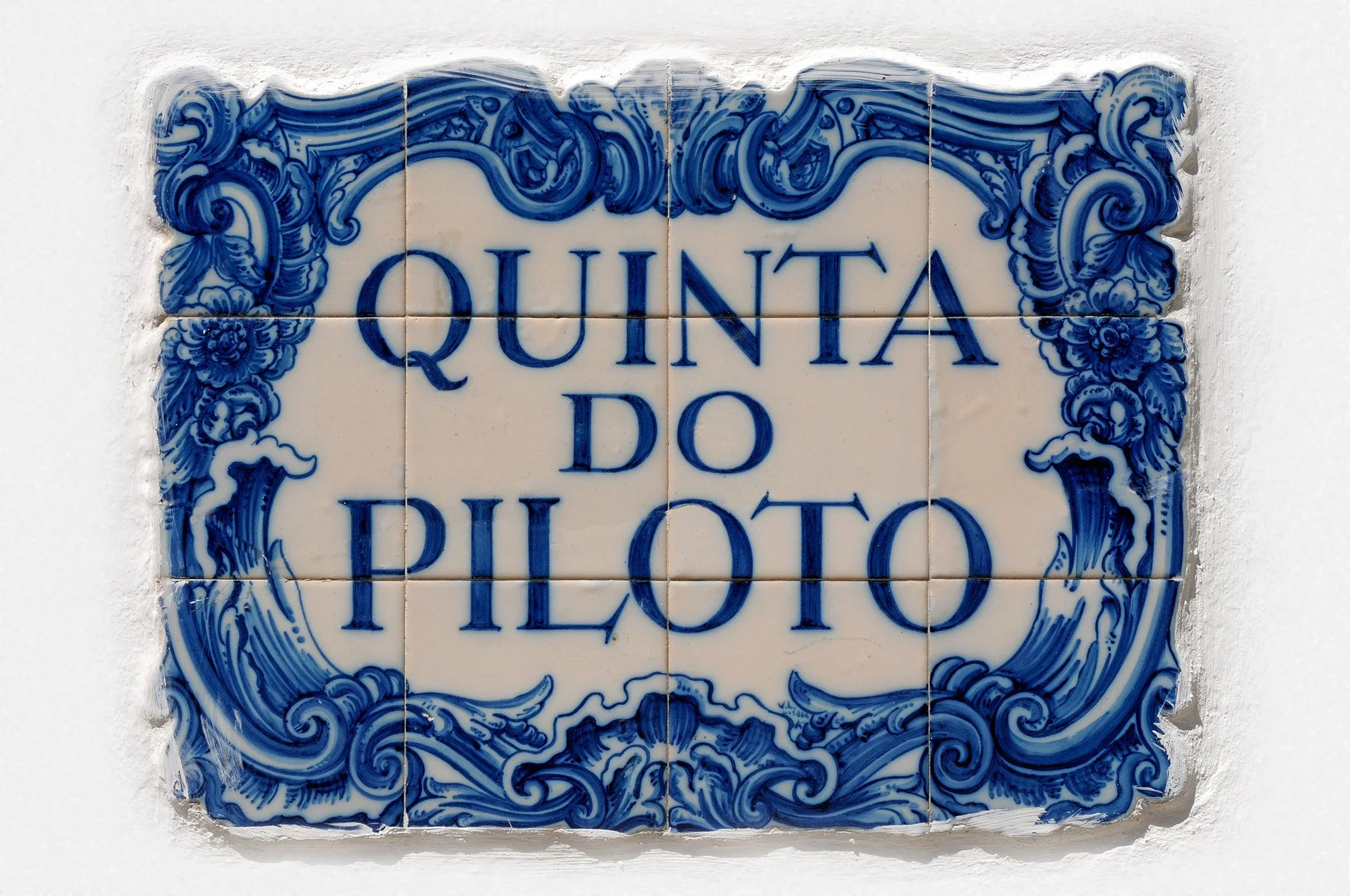 Quinta do Piloto Portuguese Tile Sign.JPG