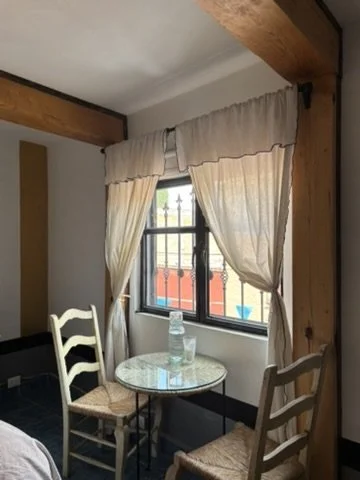 Main bedroom table and chairs
