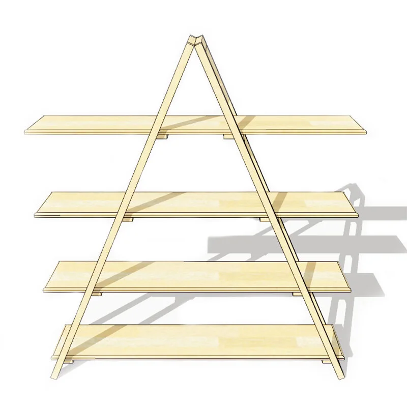 DIY AFrame Shelf Set — Baobar