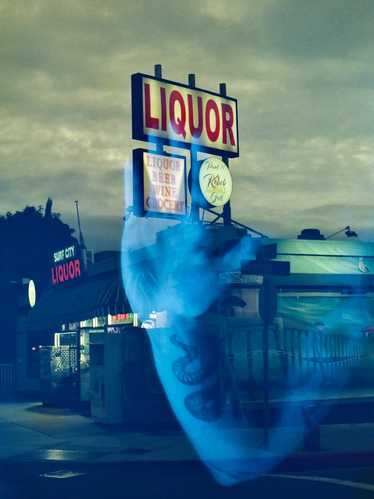 gloomy day snack run ☁️